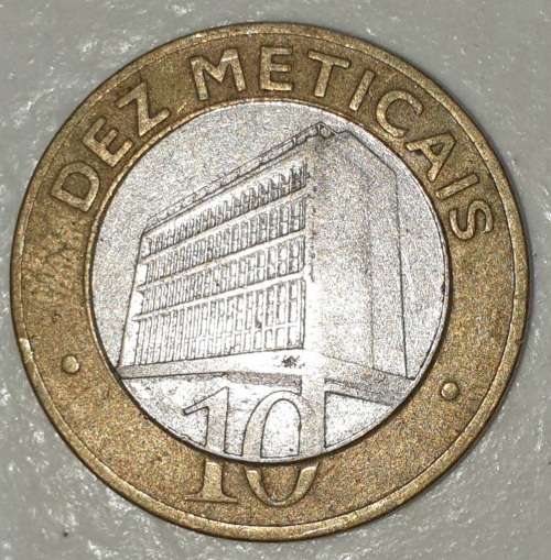 2006 - 10 METICAIS - MOCAMBIQUE - MOZAMBIQUE - (Bi-Metallic)